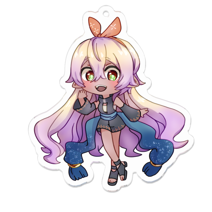 アクリルキーホルダー - 70 x 70 (mm)