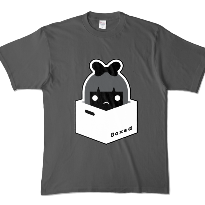 【濃Ｔ】黒：XL（チャコール）