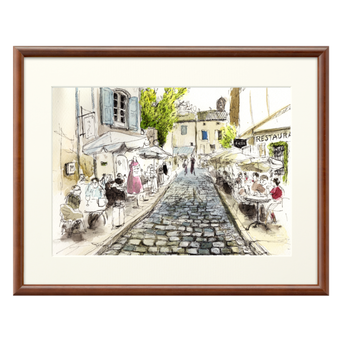 A4 - 額縁・ブラウン