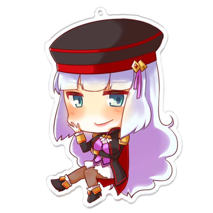 アクリルキーホルダー - 100 x 100 (mm)