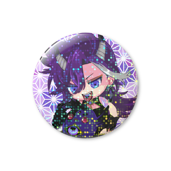 ホログラム缶バッジ - 44mm