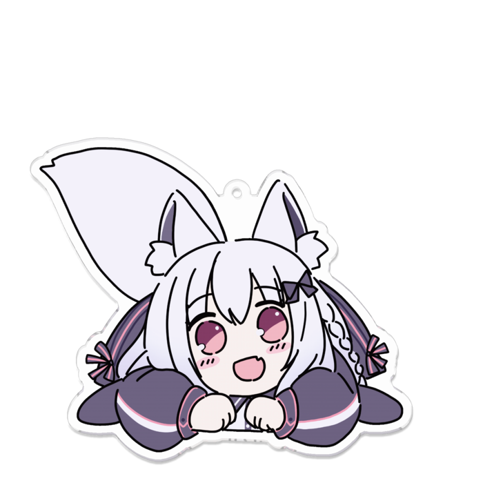 アクリルキーホルダー - 100 x 100 (mm)