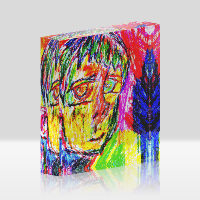 アクリルブロック - 100x100mm