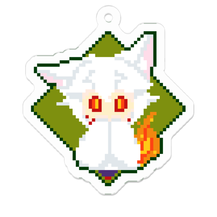 アクリルキーホルダー - 50 x 50 (mm)