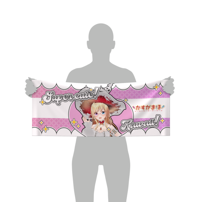 フェイスタオル pink