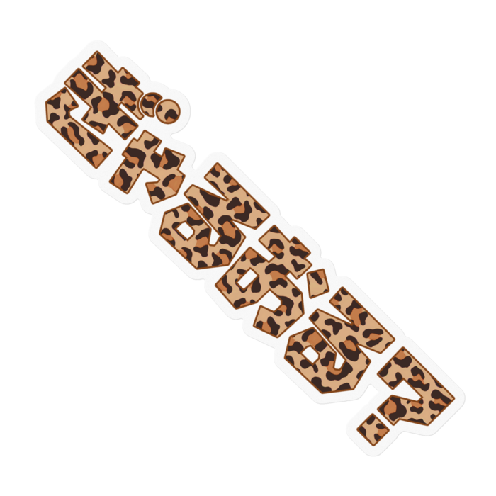 ヒョウ - 100 x 100 (mm)