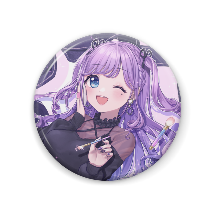 缶バッジ 夢理メリィ 夢理メリィのグッズショップ Booth