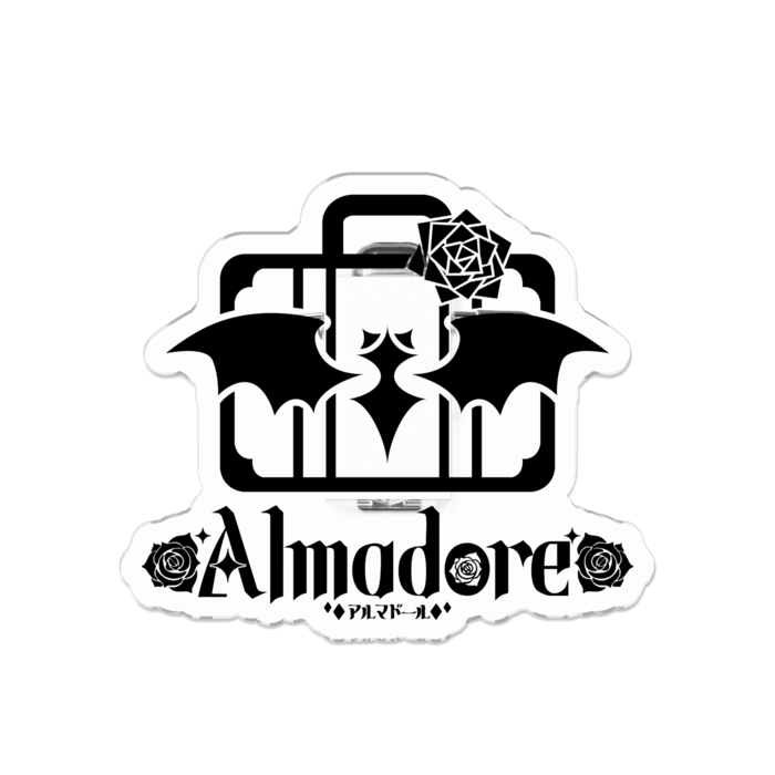 アクリルバッジ ブラック