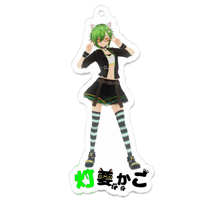 アクリルキーホルダー - 70 x 70 (mm)