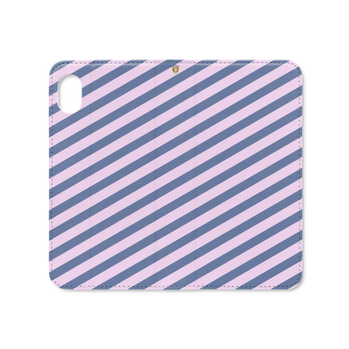 手帳型iPhoneケース（ベルトなし） - iPhone XR - ストラップ穴 あり