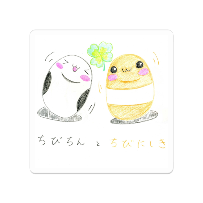 アクリルバッジ - 50 x 50 (mm)