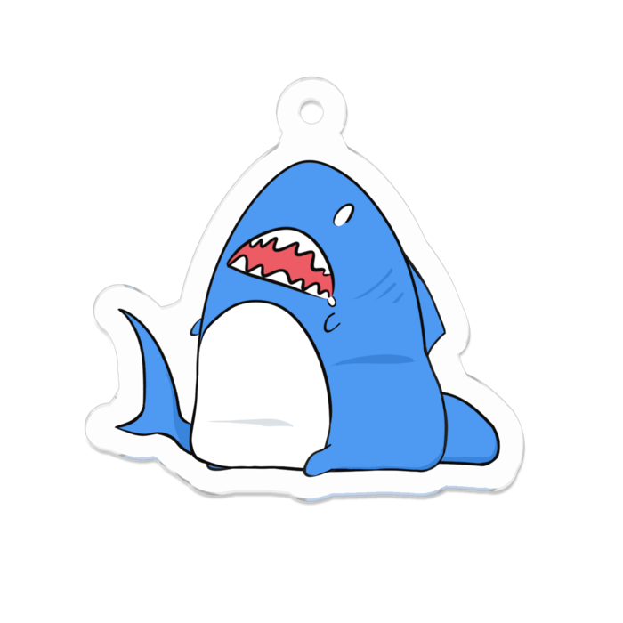 アクリルキーホルダー（コーティング） - 50 x 50 (mm)