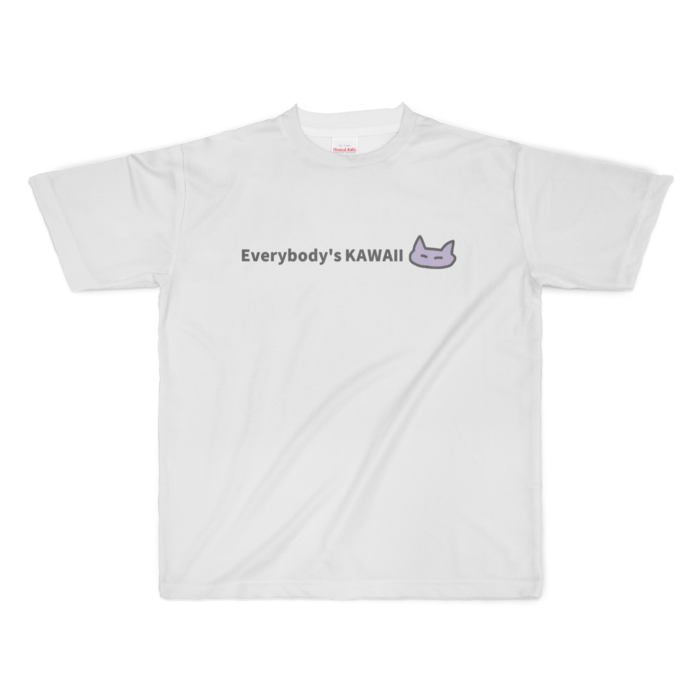 フルグラフィックTシャツ - XL - 正面印刷のみ