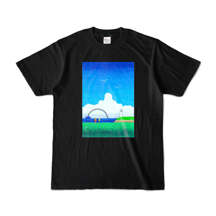 カラーTシャツ - S - ブラック (濃色)
