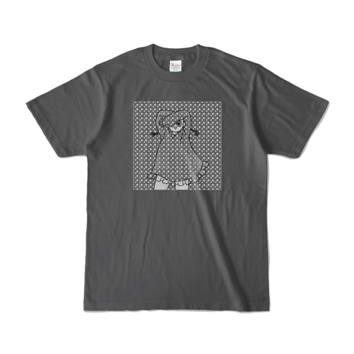 カラーTシャツ - S - チャコール (濃色)