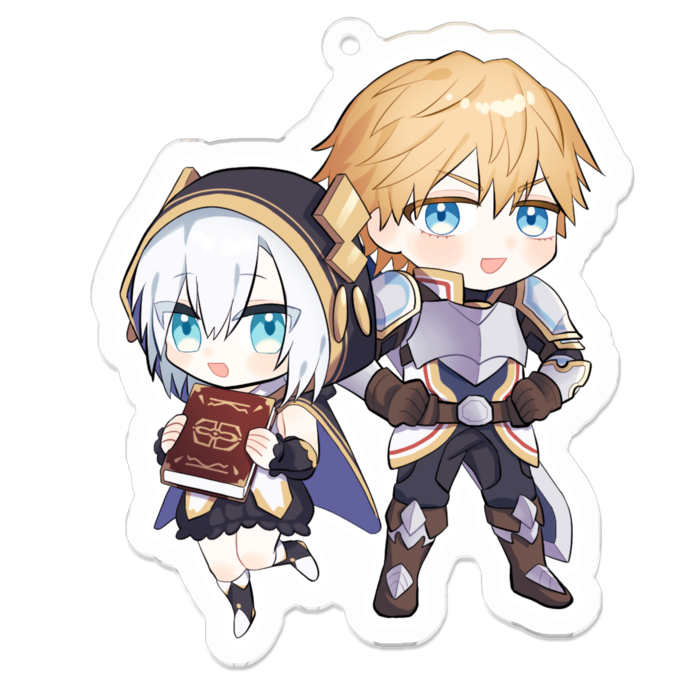 アクリルキーホルダー - 70 x 70 (mm)