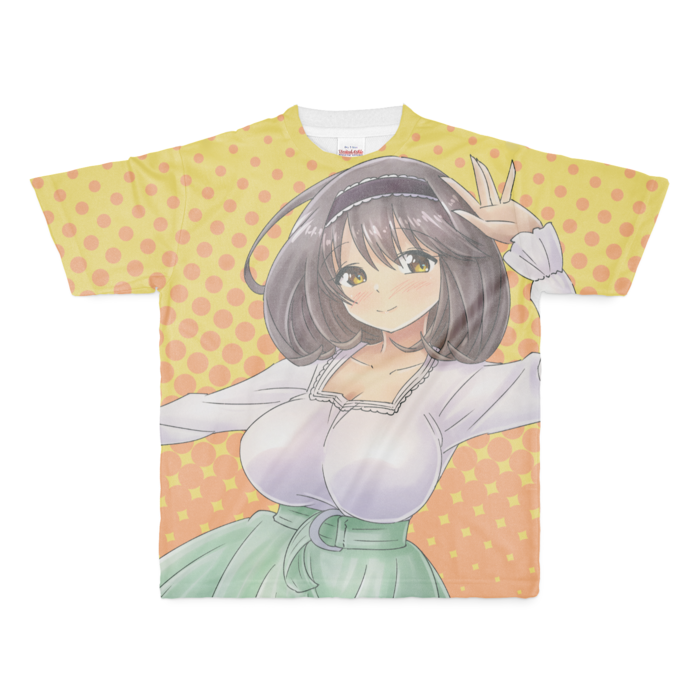 フルグラフィックTシャツ - M - 正面印刷のみ