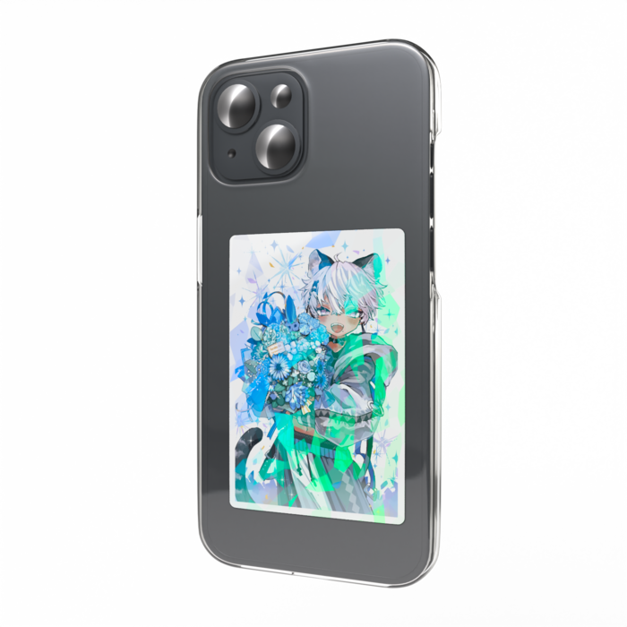 ホログラムスマホステッカー - 縦