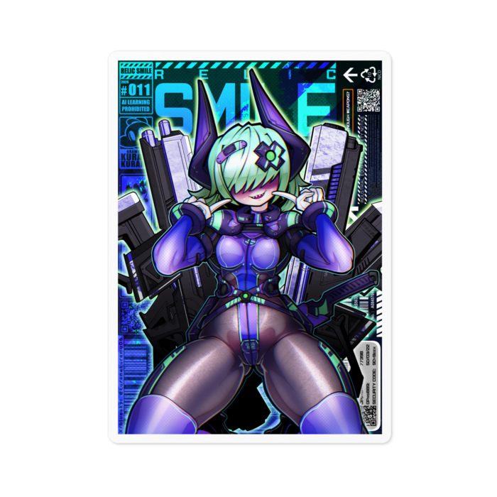 ステッカー - 100 x 100 (mm)