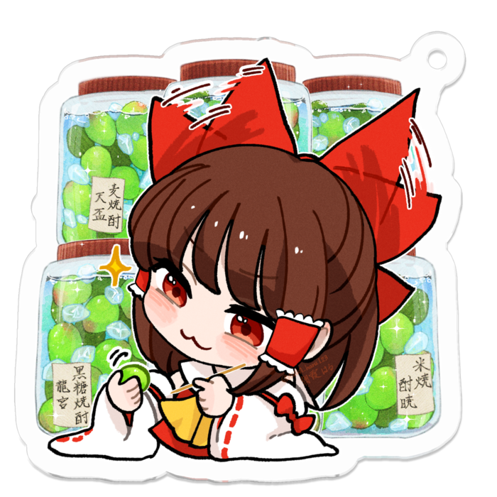 アクリルキーホルダー - 50 x 50 (mm)
