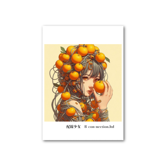 フォト風カード - 縦 - 片面