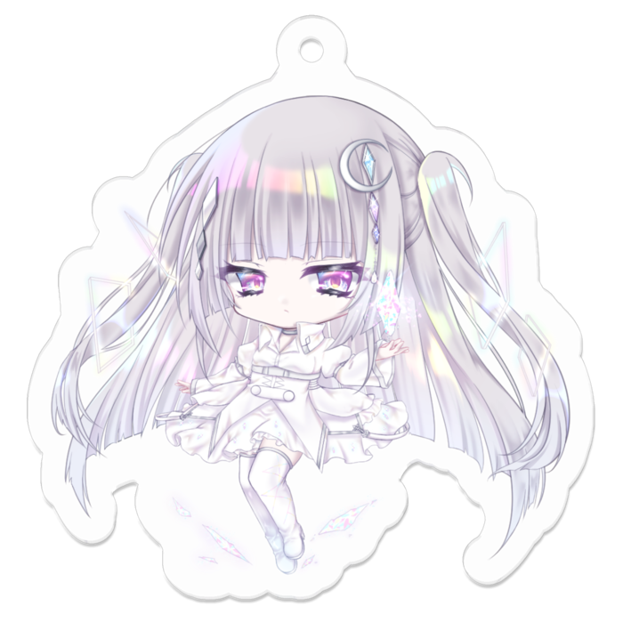 アクリルキーホルダー - 50 x 50 (mm)