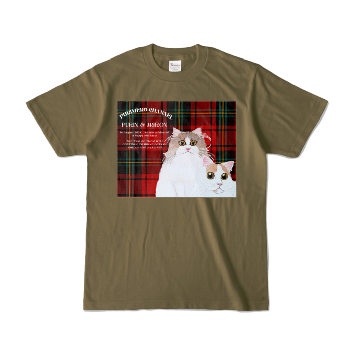カラーTシャツ - S - オリーブ (濃色)