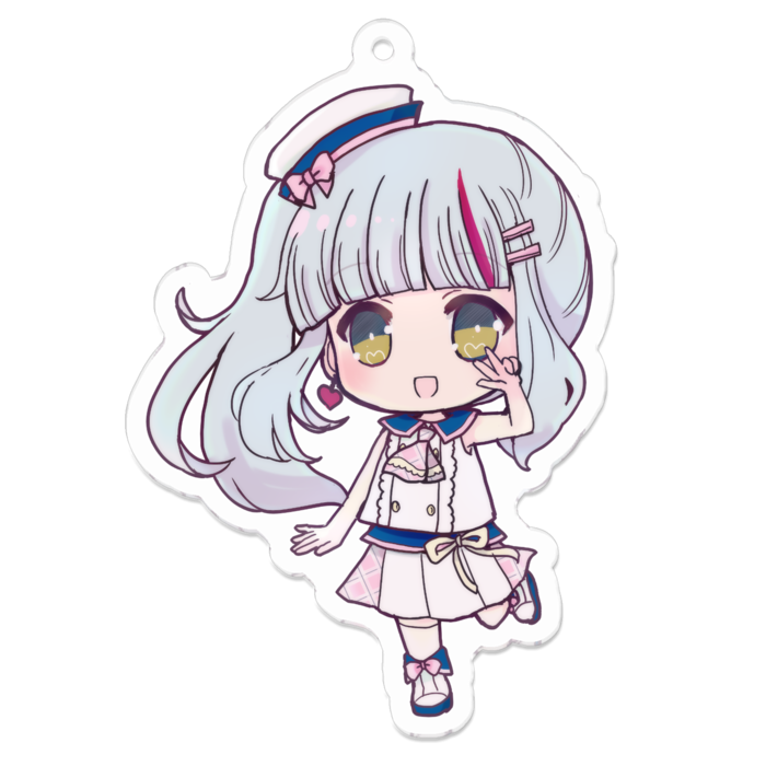 アクリルキーホルダー - 70 x 70 (mm)