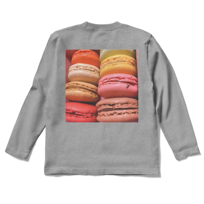 ロングスリーブTシャツ - S - 杢グレー