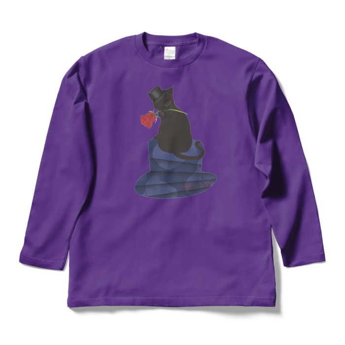 ロングスリーブTシャツ - L - パープル