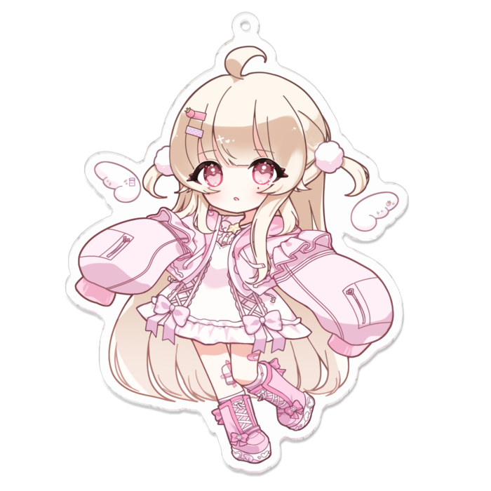 アクリルキーホルダー - 100 x 100 (mm)