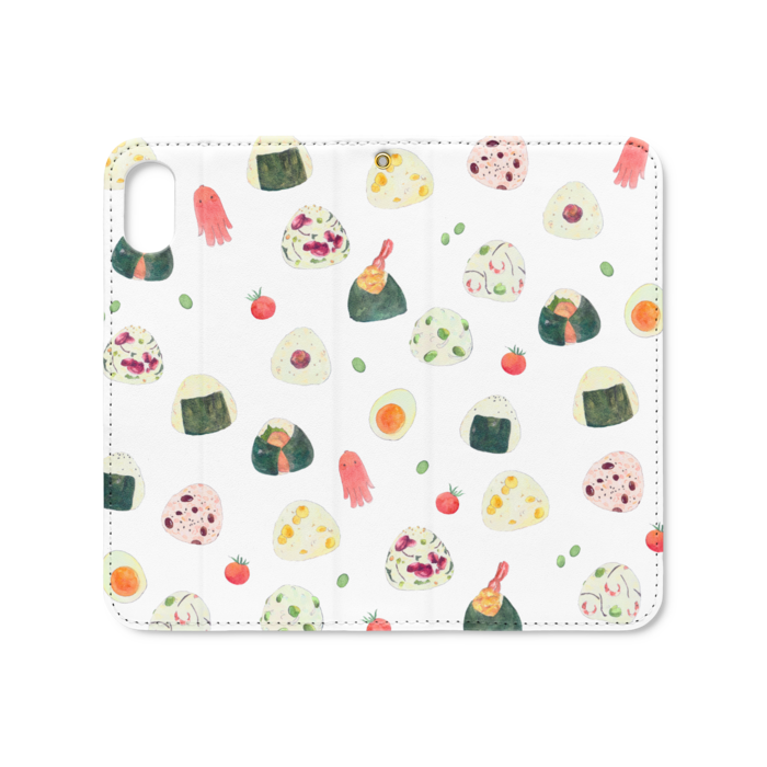 手帳型iPhoneケース（ベルトなし） - iPhone XS / X - ストラップ穴 あり