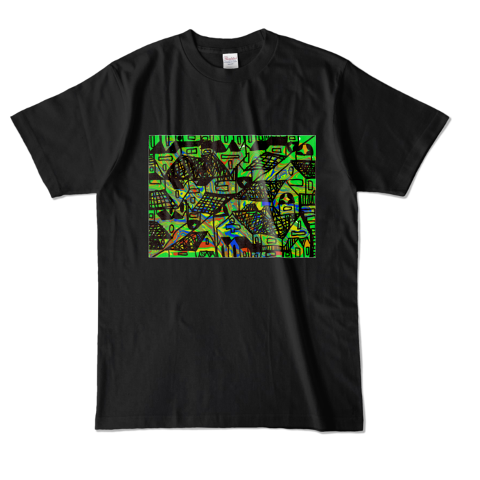 カラーTシャツ - L - ブラック (濃色)