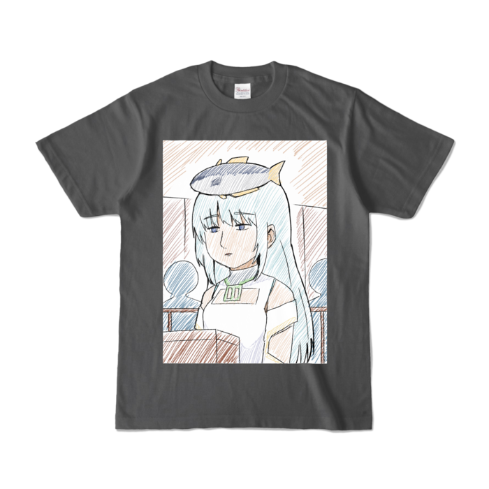 カラーTシャツ - S - チャコール (濃色)