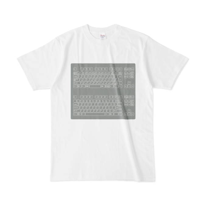 灰色×白 - L -