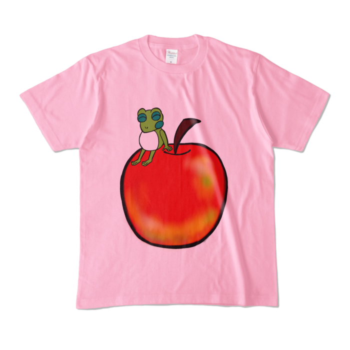 カラーTシャツ - M - ピーチ (淡色)