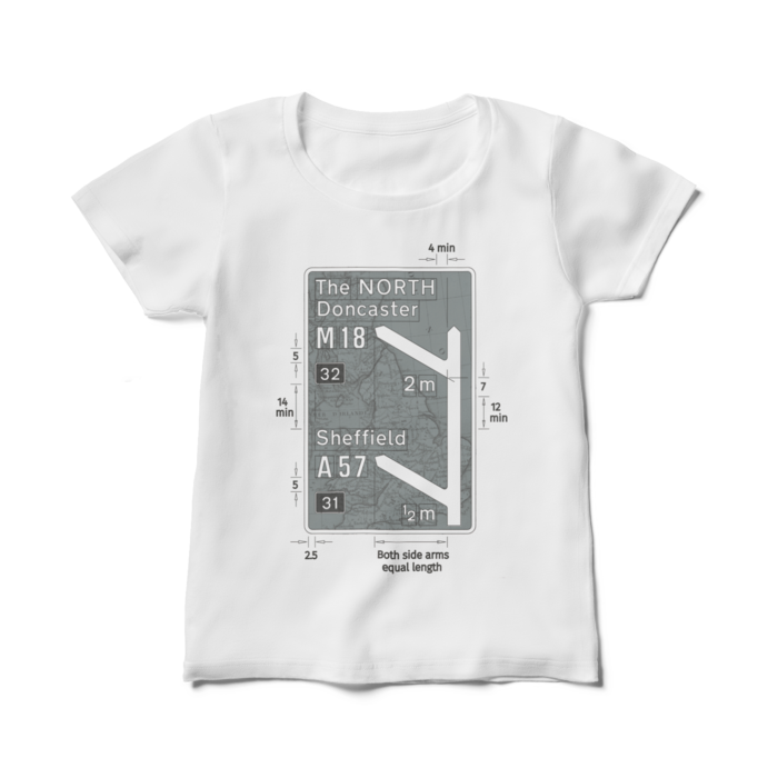 レディースTシャツ - M - 白