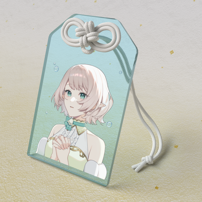 アクリルお守り 　祈り