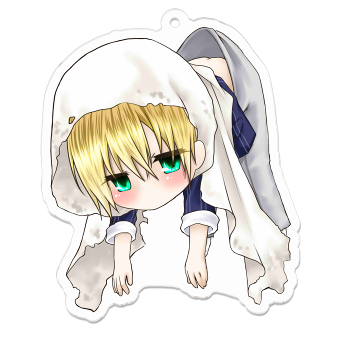 主とぷら んキーホルダー 山姥切国広 Dreamy Blue Booth