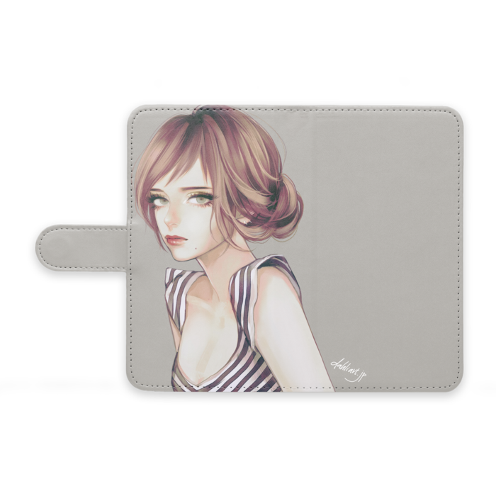 手帳型Androidケース - M - ストラップ穴 なし