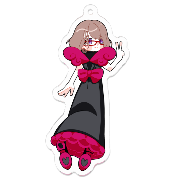 アクリルキーホルダー - 70 x 70 (mm)