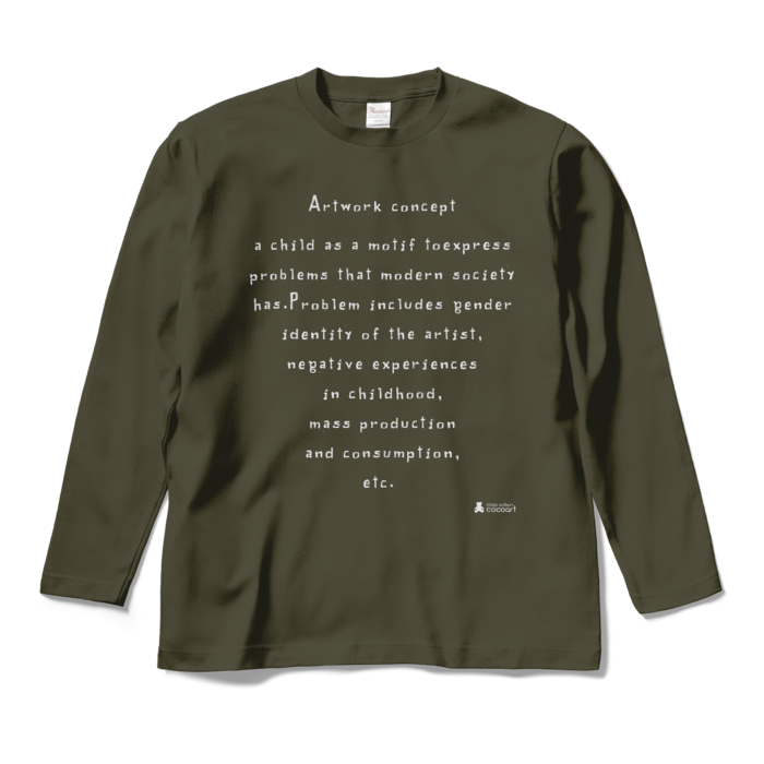 ロングスリーブTシャツ - M - アーミーグリーン
