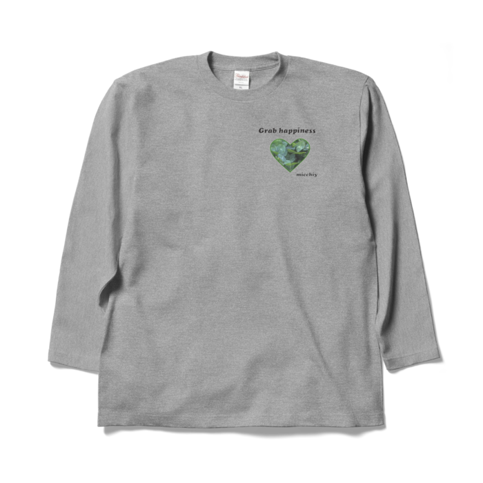 ロングスリーブTシャツ - XL - 杢グレー