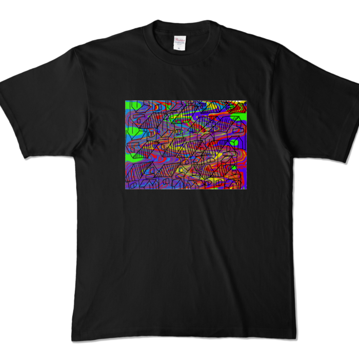 カラーTシャツ - XL - ブラック (濃色)