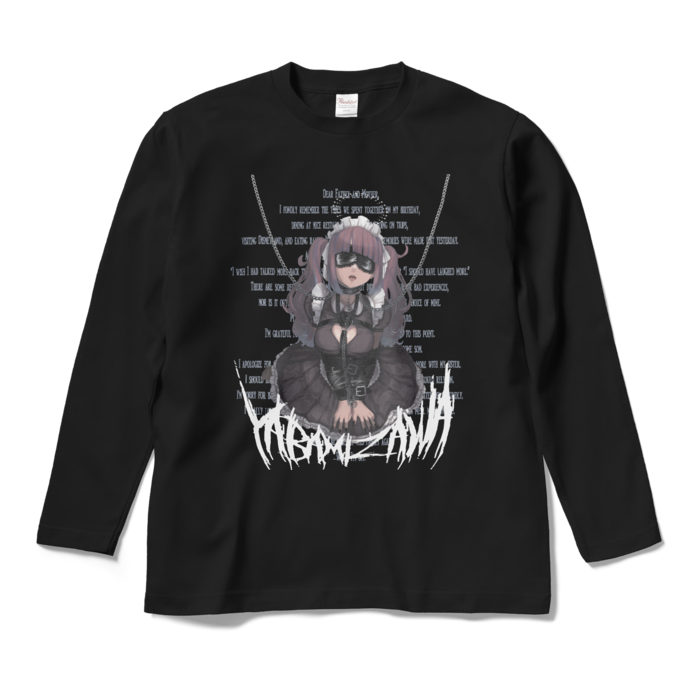 ロングスリーブTシャツ - M - ブラック