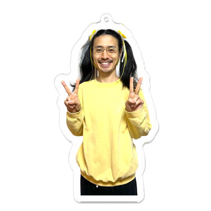 アクリルキーホルダー - 100 x 100 (mm)