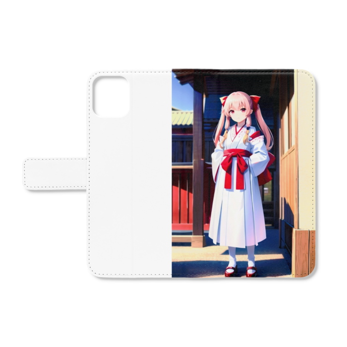 手帳型iPhoneケース - iPhone11ProMax - ストラップ穴 なし