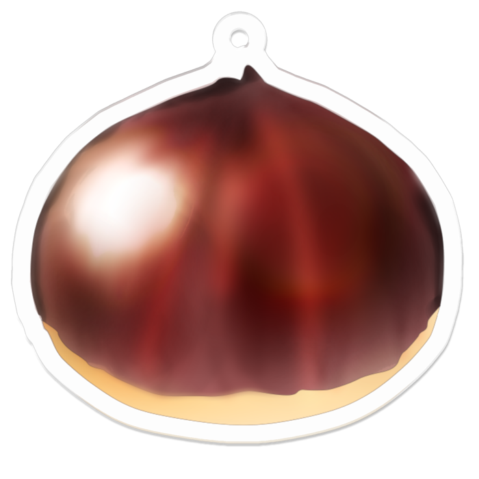 栗のキーホルダー ぱれっと の工房 Booth