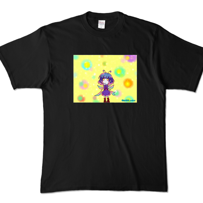 カラーTシャツ - XL - ブラック (濃色)