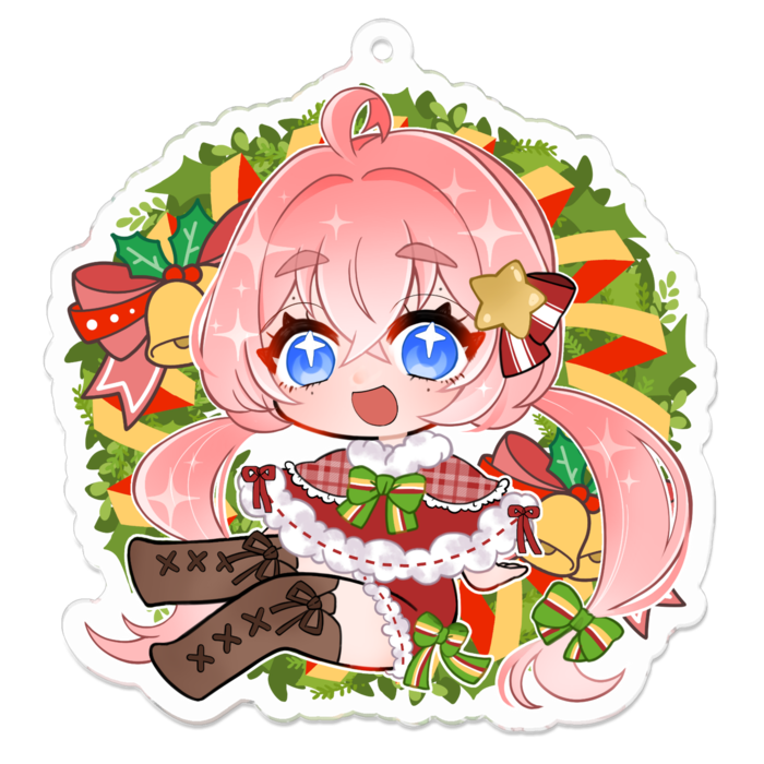 アクリルキーホルダー - 70 x 70 (mm)